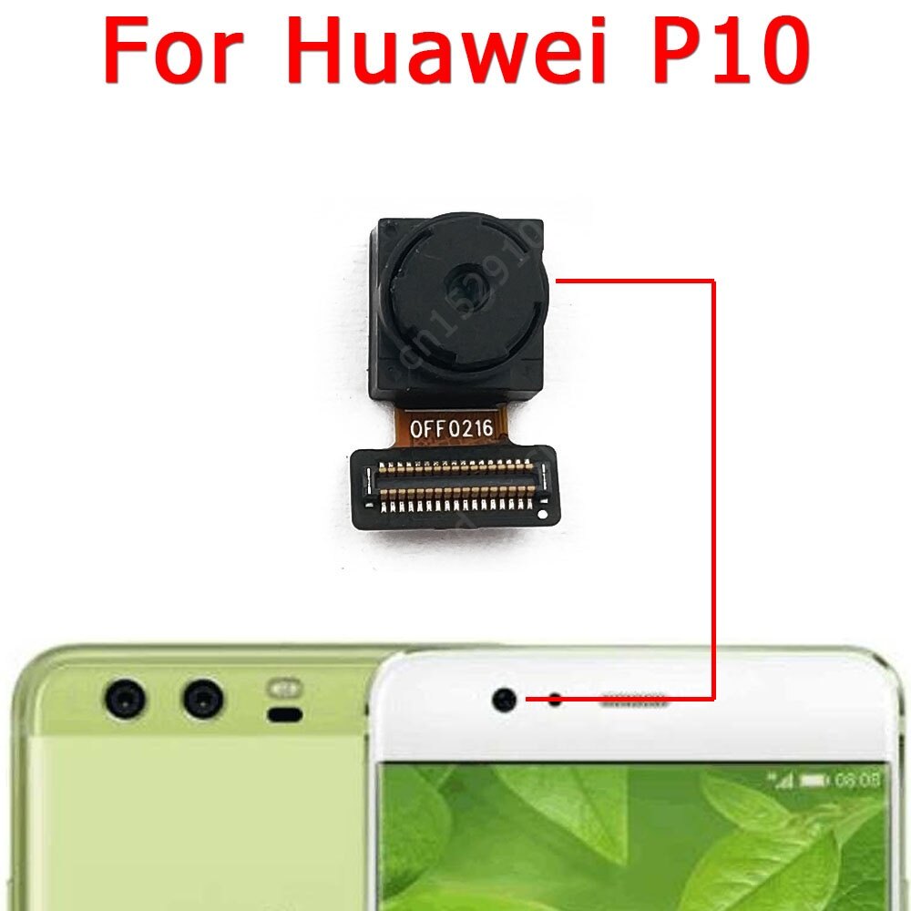 Selfie front camera for huawei p9 plus p10 p20 pro p30 p40 lite e frontal original camera module facing flex spare parts