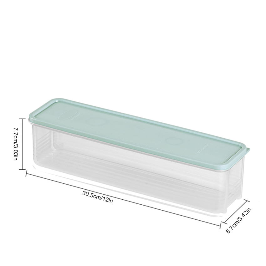 Nhà bếp mì spaghetti container hộ gia đình ngũ cốc Bảo quản hộp lưu trữ với bìa Spaghetti hộp đồ đựng thực phẩm nhà bếp