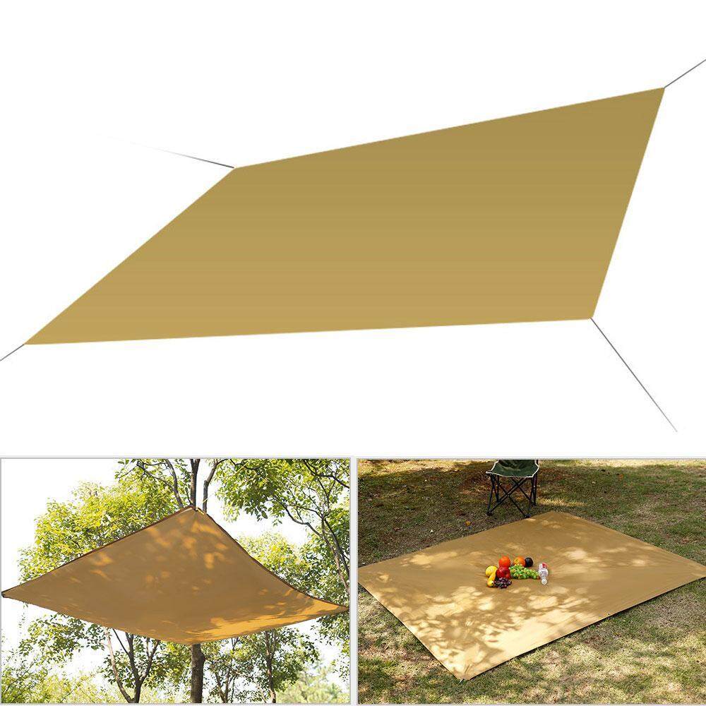 Treeone Patio Sun Shade Sail Canopy Square Shade Cloth Outdoor