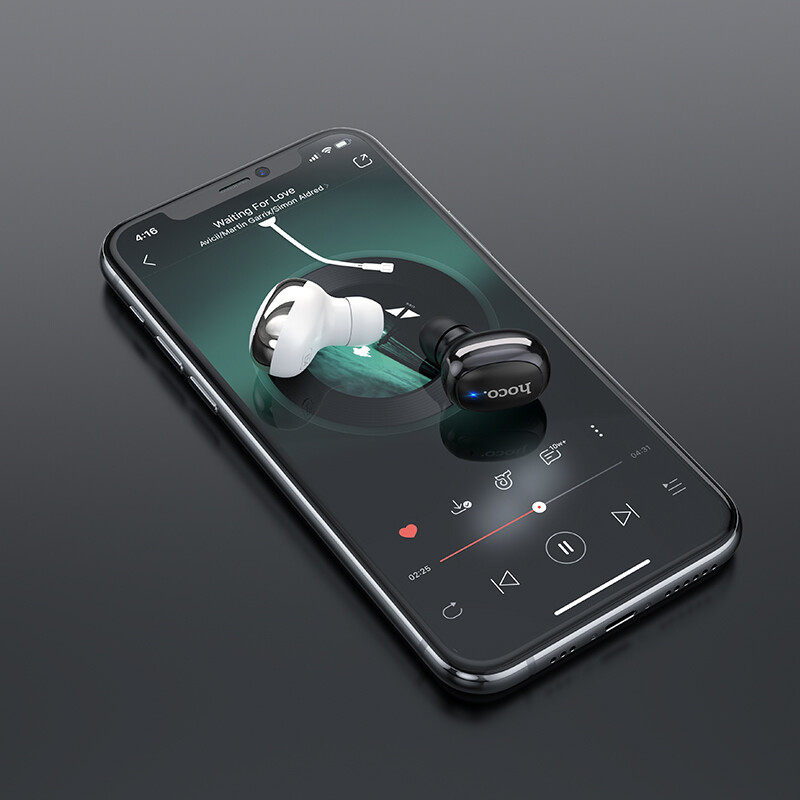 HOCO 100% Original Universal  E54 Mini Bluetooth Single Earphone Bluetooth 5.0 for iphone 12 Samsung Vivo oppo