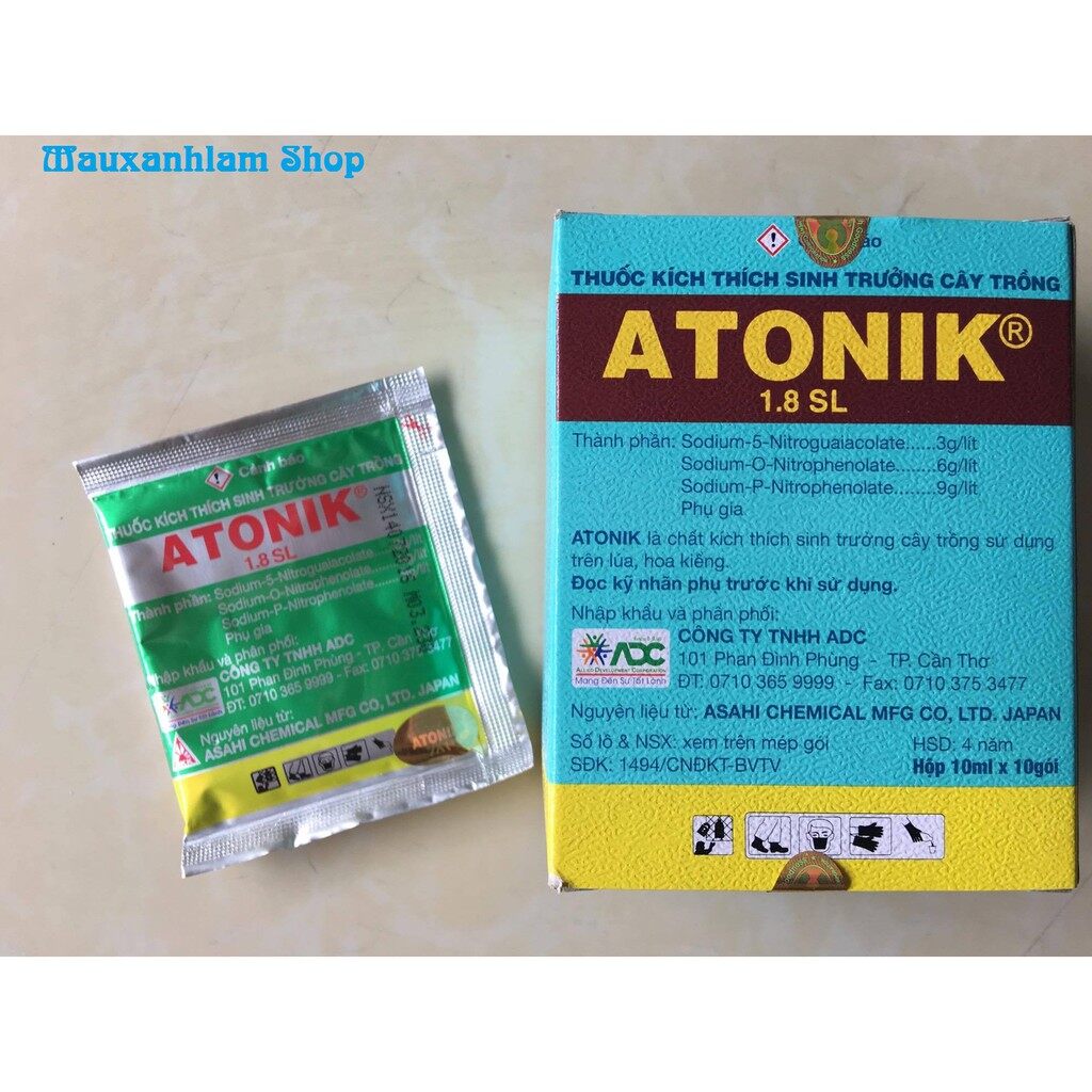 Phân bón Atonik kich thích sinh trưởng cây trồng dùng đc cho mọi loại cây