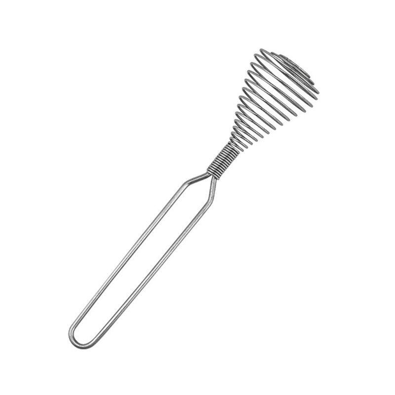 Dụng Cụ Đánh Trứng Thủ Công Đẩy Xoắn Ốc Thiết Thực Cho Nhà Bếp Máy Đánh Trứng Cầm Tay Máy Đánh Trứng Lắc Cà Phê Đồ Uống Sữa Máy Đánh Bọt