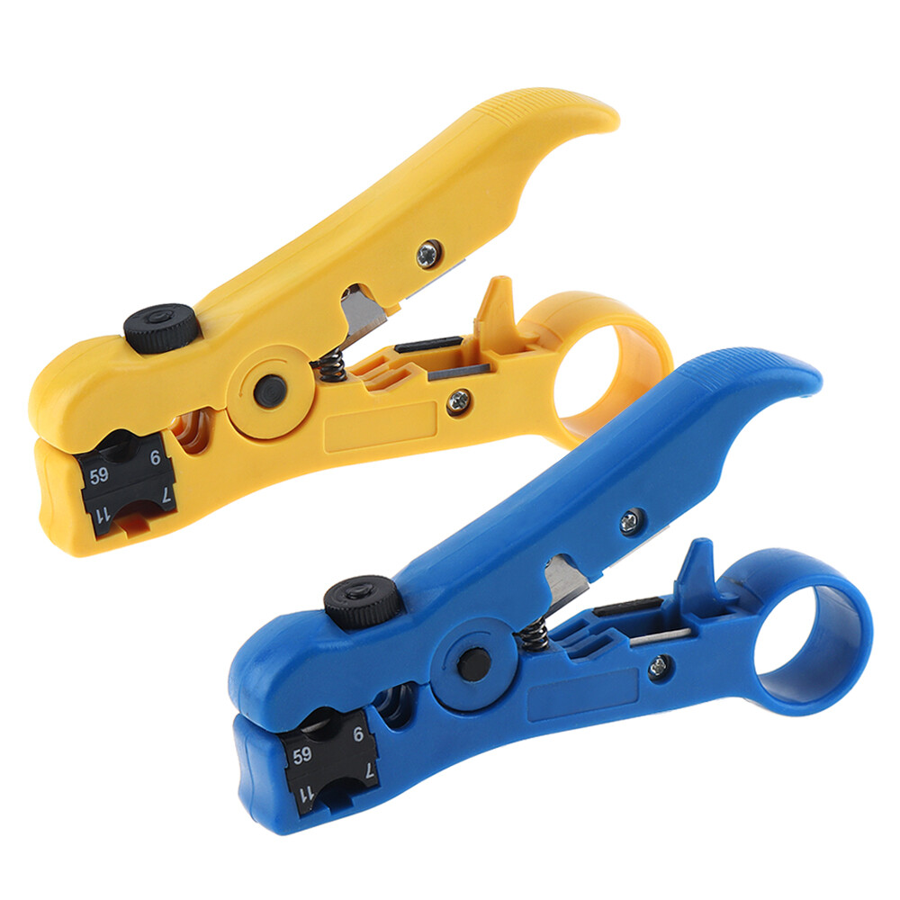 Portable Coaxial Cable Stripping Flat Mouth Network Pliers