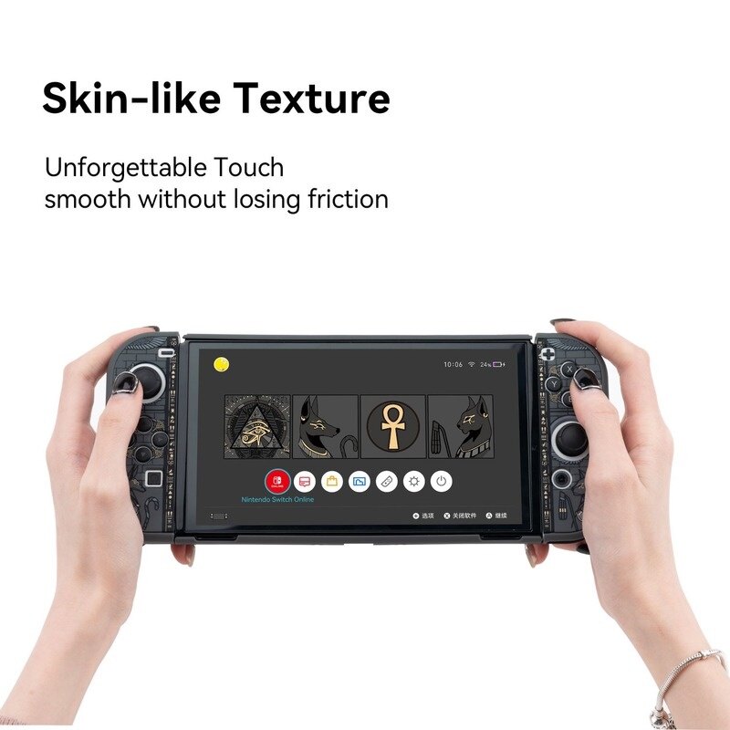 Vỏ Bảo Vệ Oled Công Tắc Chủ Đề Đồng Quê Huyền Bí Cho Nintendo Switch Vỏ Cứng Phụ Kiện NS
