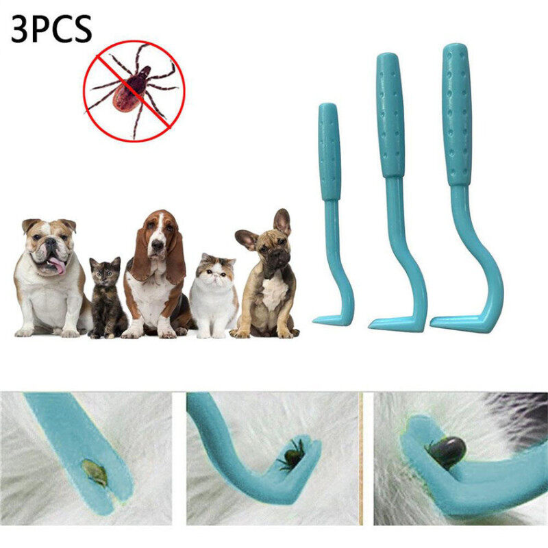 3 Cái Dụng Cụ Gỡ Bọ Chét Cho Thú Cưng, Lược Chải Chuốt Cho Chó Mèo Cưng