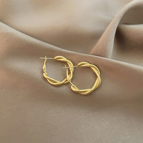 Korean Style Trendy Earrings Female Celebrities with The Same Style and Elegant Earrings