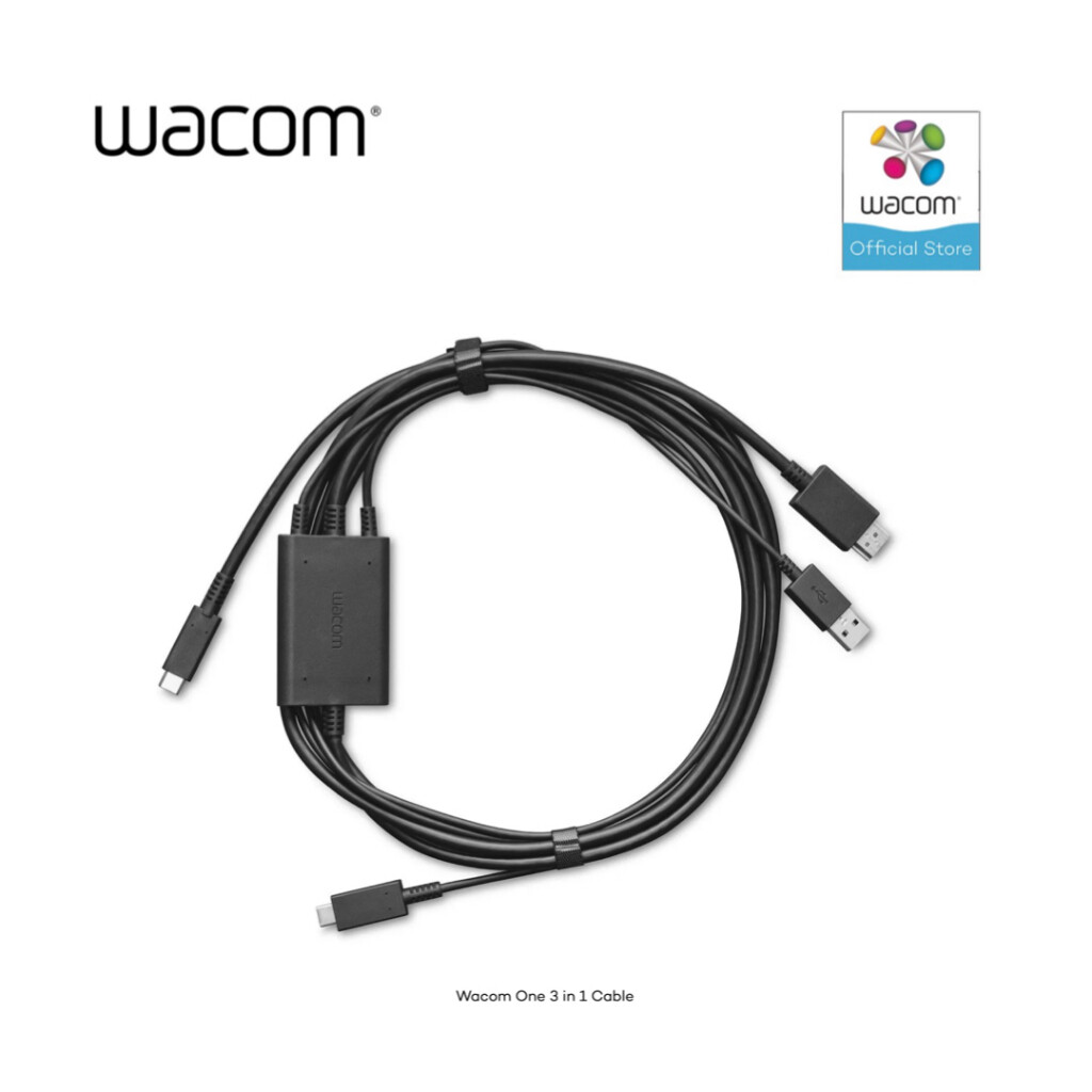 Wacom One 3 in 1 Cable (ACK4490602Z) | Lazada