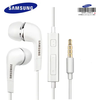 Original Samsung Earphones EHS64 Headsets With Built-in Microphone 3.5mm In-Ear Wired Earphone For ios iPhone and Android Huawei/Xiaomi/oppo/vivo/Samsung A52