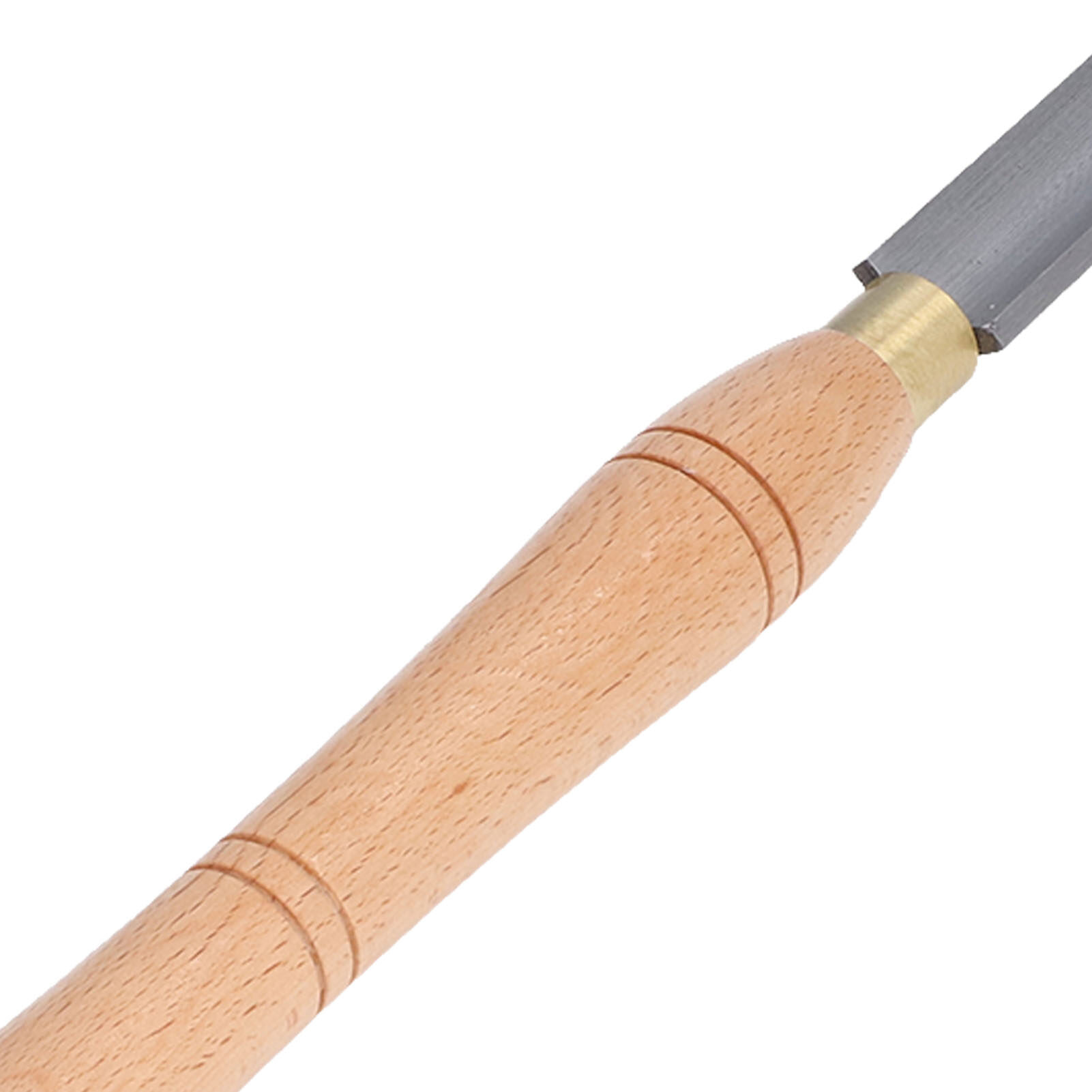 Wood Lathe Turning Tool Rougher Chisel Beech Handle HSS Insert For DIY Large