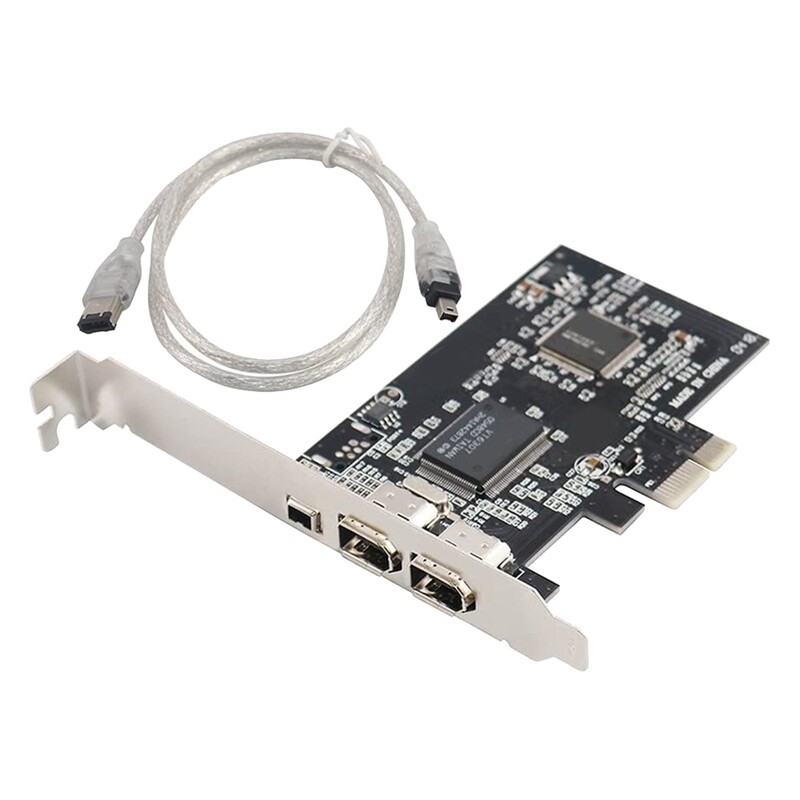 1394 Firewire Card,PCIe 3 Ports 1394A Firewire Expansion Card, PCI