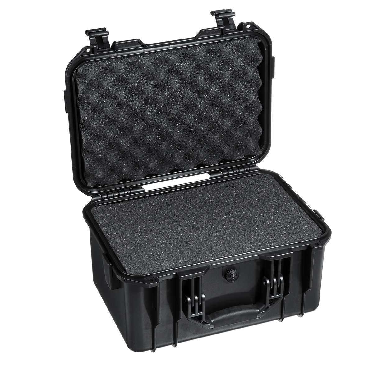 Waterproof safety carrying case shockproof sealing device tool box tool box suitcase box with foam