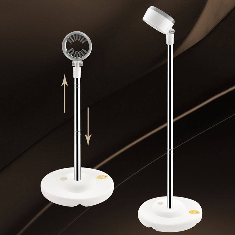 Giá Đỡ Máy Sấy Tóc Cho Thú Cưng Khung Tròn Ổn Định Sàn Khung Cố Định Dọc Có Thể Co Rút Được, Phụ Kiện Chải Lông Thú Cưng Đa Năng