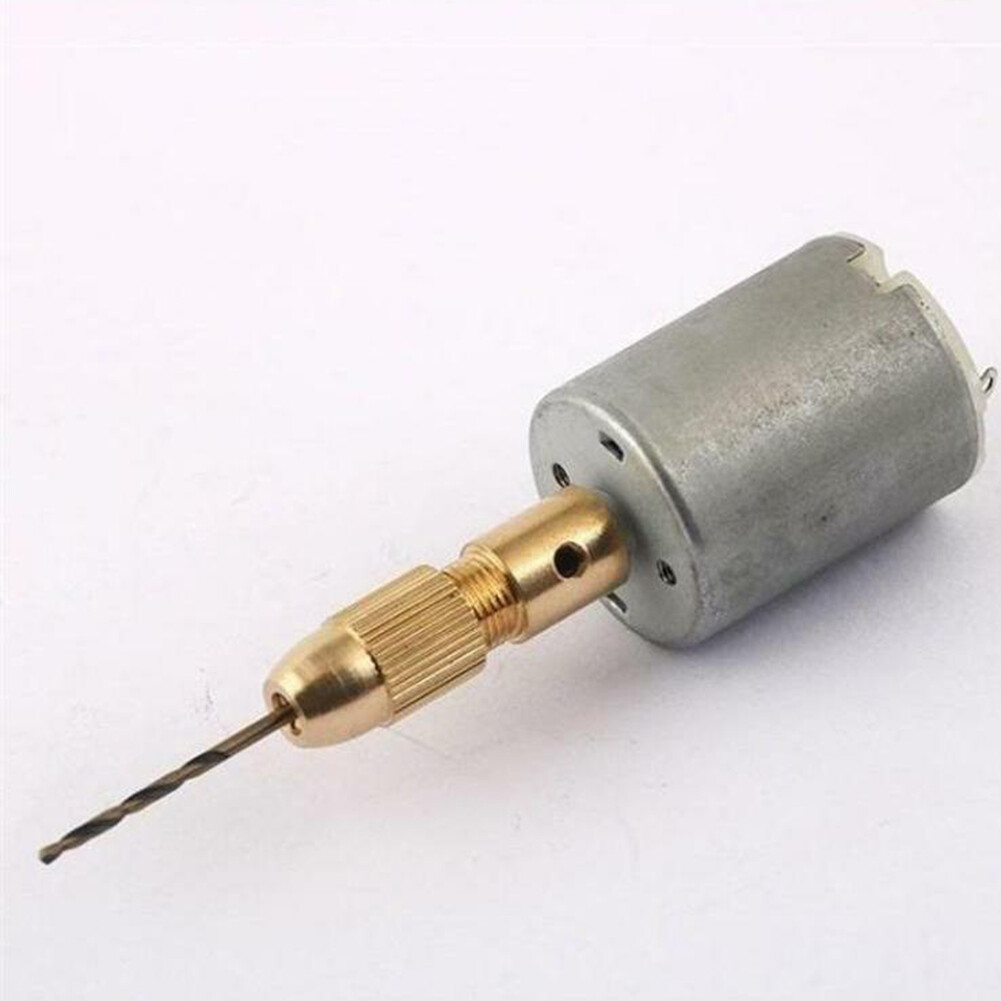 Bộ 7 Cái Đầu Kẹp Mũi Khoan Mini 0.5-3.0Mm Đầu Chuyển Đổi Đầu Kẹp Xoắn Siêu Nhỏ Với Cờ Lê Lục Giác