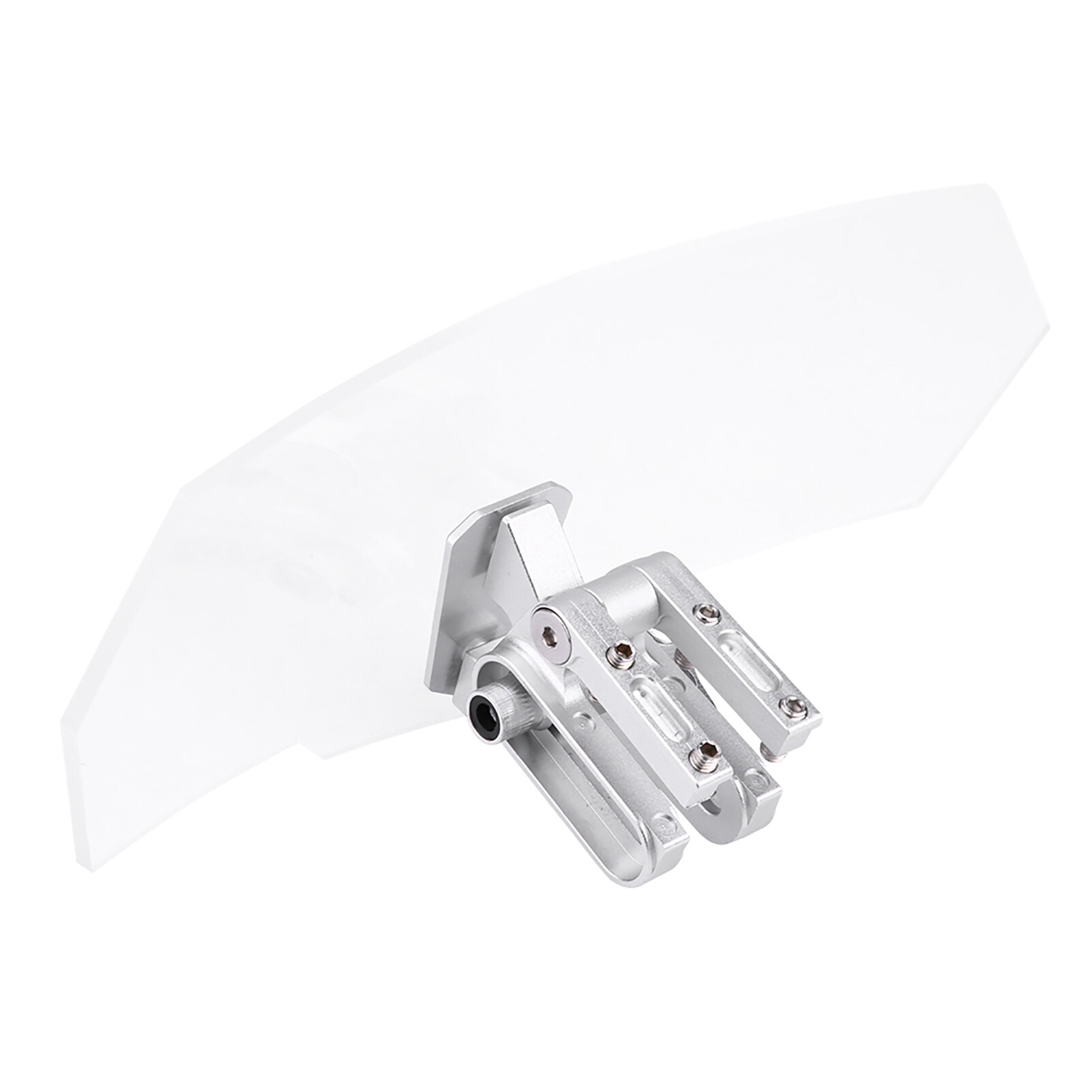 Motorcycle Windscreen Universal Transparent Adjustable Motorcycle Windshield Wind Deflector