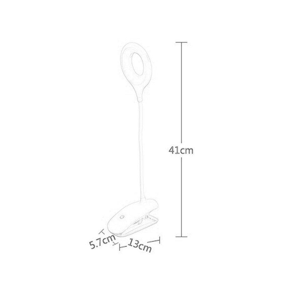 Nóng Di Động Bán Chạy USB Sạc Thiết Kế ĐÈN LED Để Bàn Linh Hoạt Học Sinh Đọc Sách Đèn