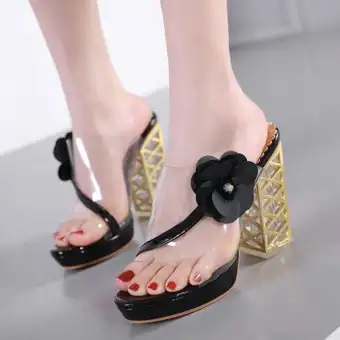 women's high heel mules