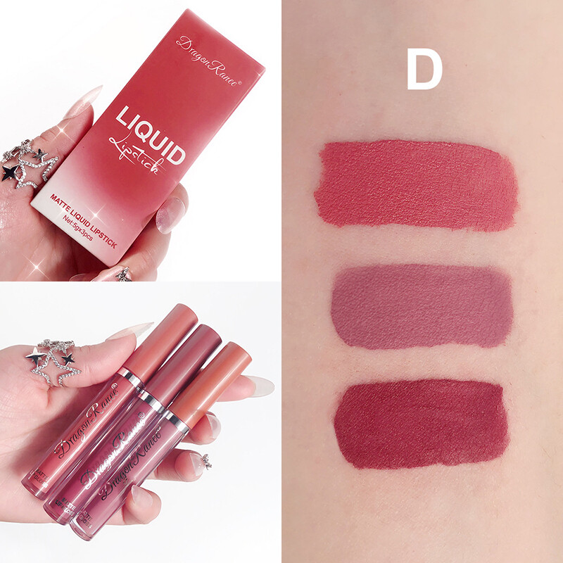 BEAUTYBIGBANG 4 Colors Korean Waterproof Lipstick Long Lasting Matte Lipstick