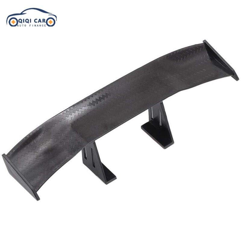 QIQI Car Tiny Tail Wing Black ABS Mini Rear Wing Spoiler Universal Car Refitting Tool