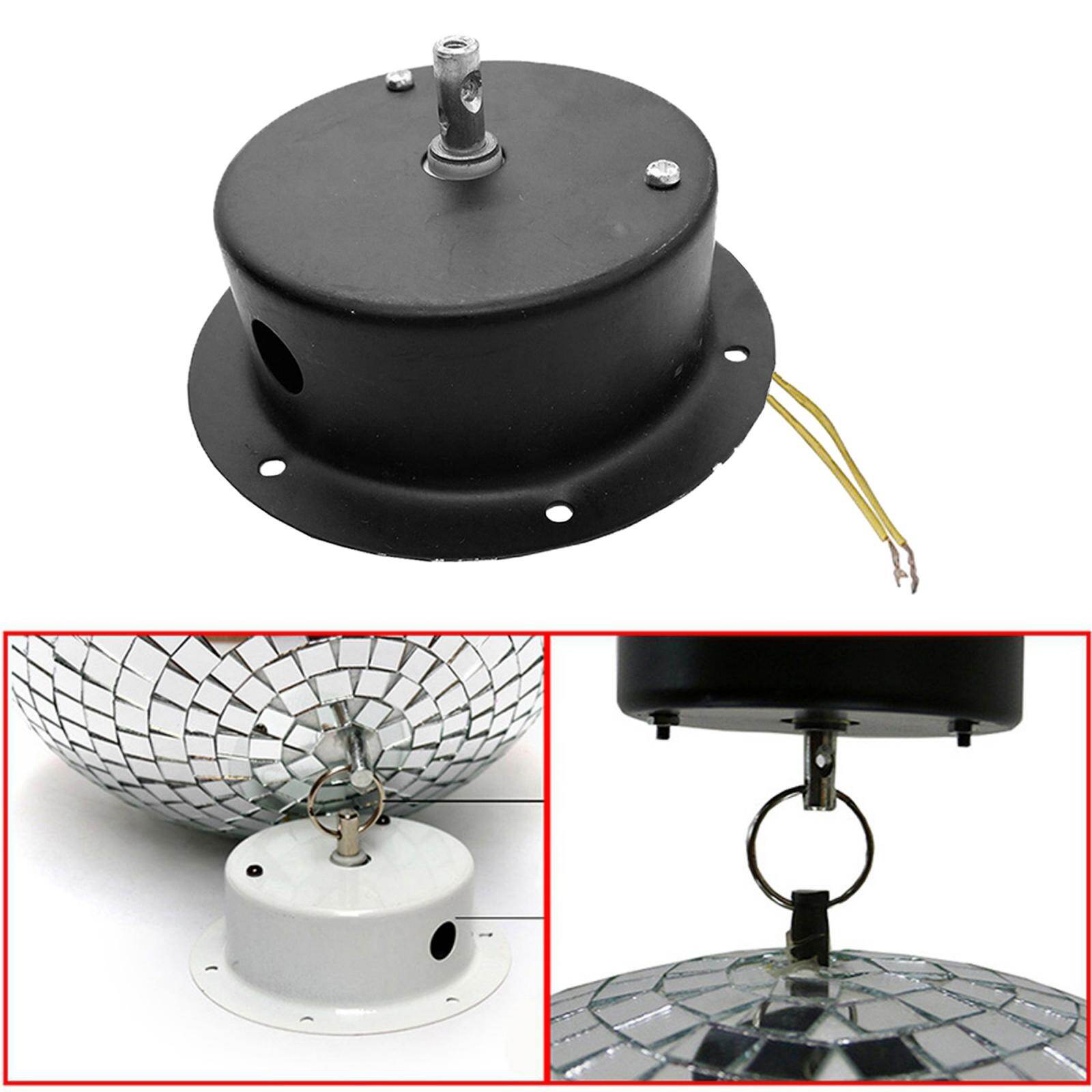 Moon Pomelo Rotating Mirror Disco Ball Motor Hanging DJ Mirror Reflection