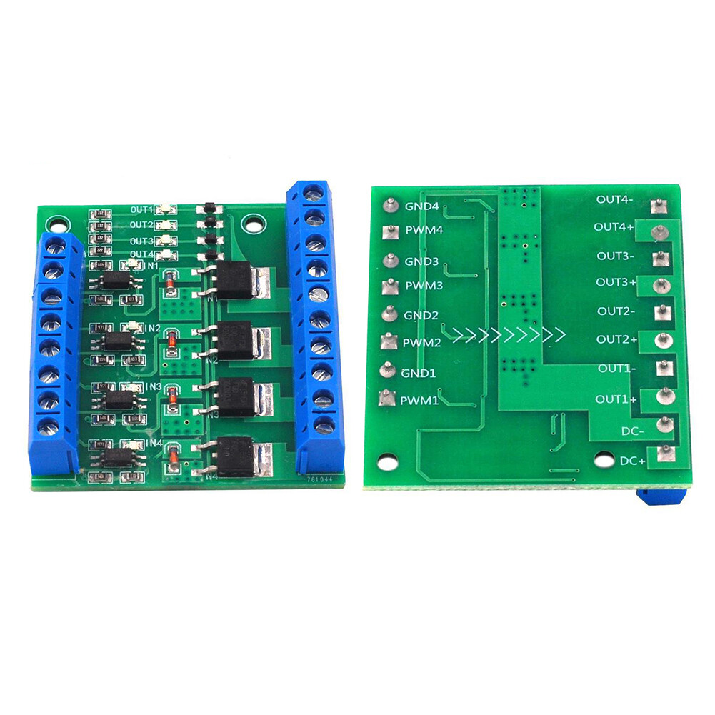 PLC Amplifier Board Driver Optocoupler 4-Channel MOS FET PLC Amplifier Board Driver Module