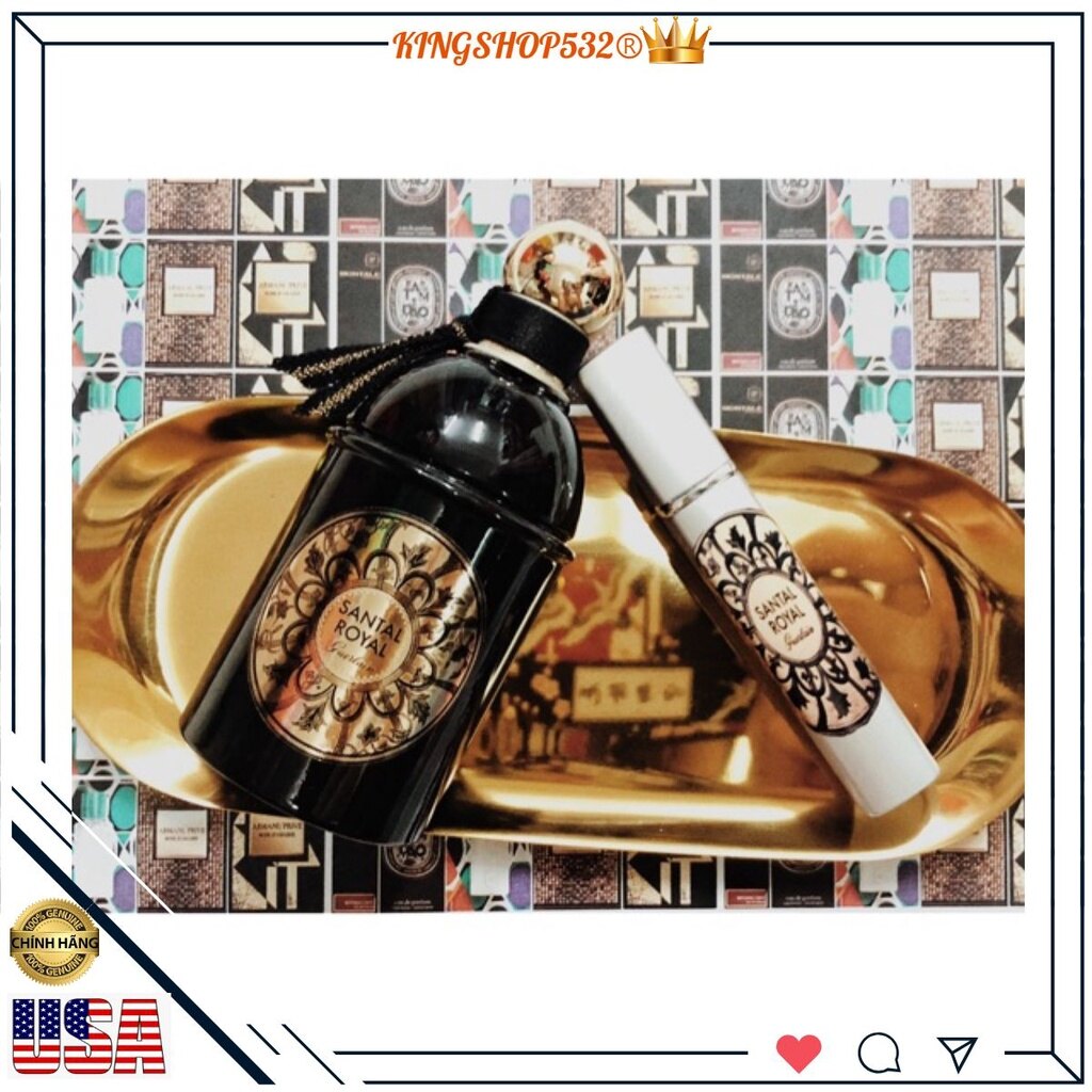 ❁ ❁ nước hoa gurlain : santal royal ♚♚