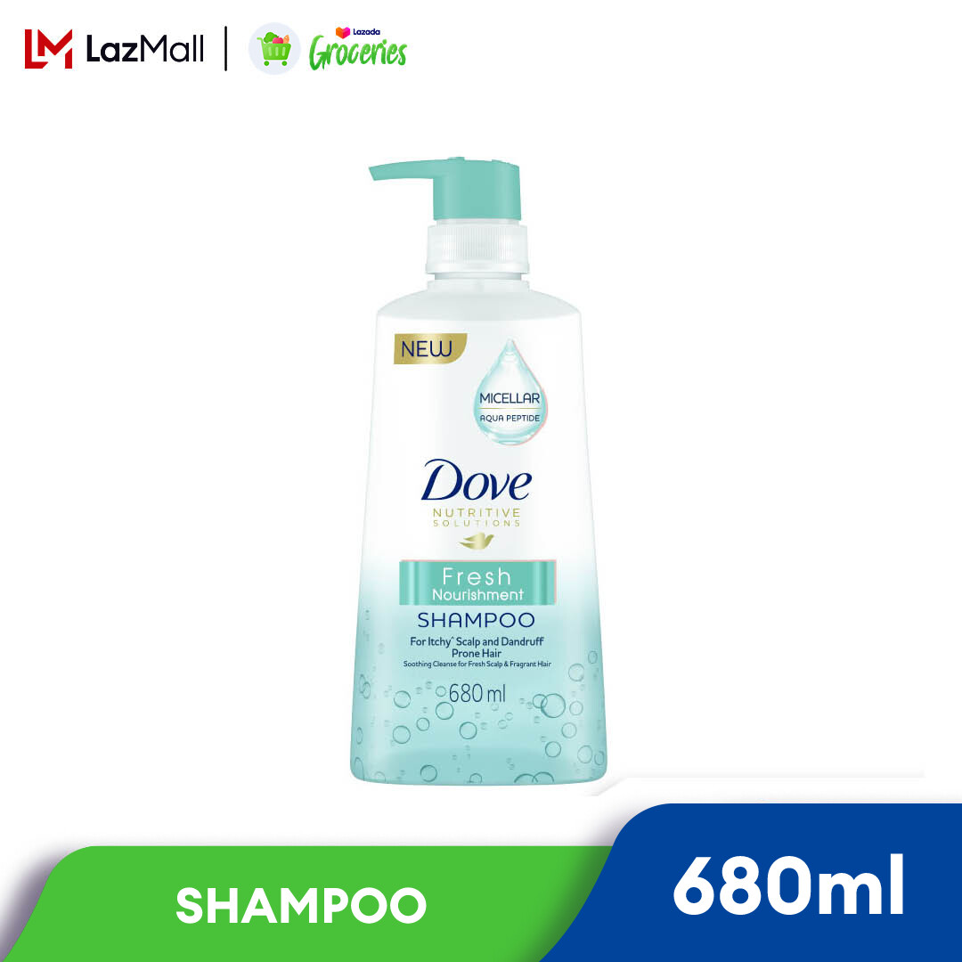 Dove Micellar Shampoo Fresh Nourishment 680ml Lazada