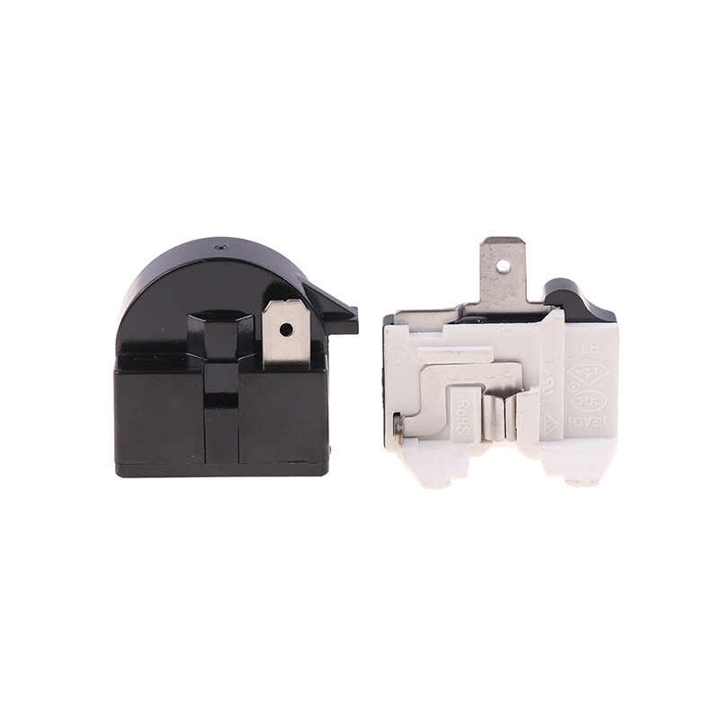 Maraa 2PCS QP2-4.7 PTC Starter Relay Refrigerator Starter Relay And Overload Protector