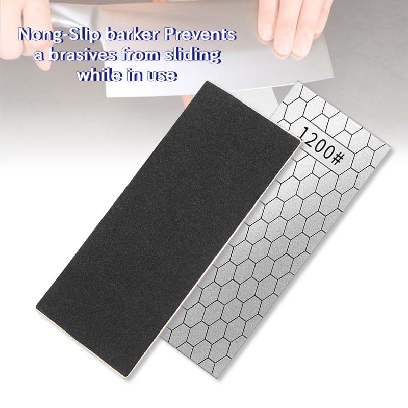 1Pc Professional Diamond Knife Sharpening Stone Grit Ultra-thin Honeycomb Surface Whetstone Grindstone Tool 400#600#1000#1200#