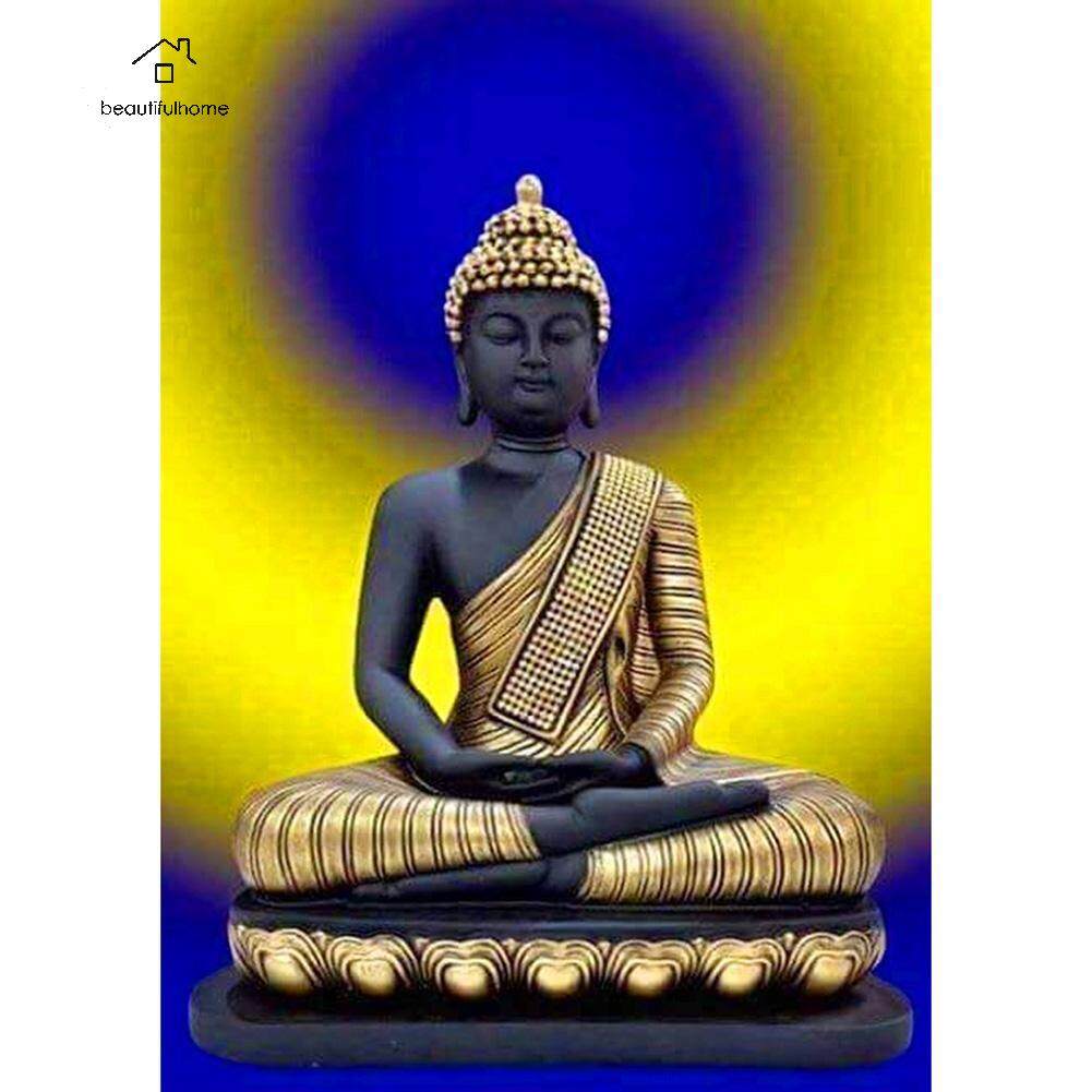 Buddha Statue 5D DIY Full Drill Diamond Painting Cross Stitch Mosaic Kits Crafts