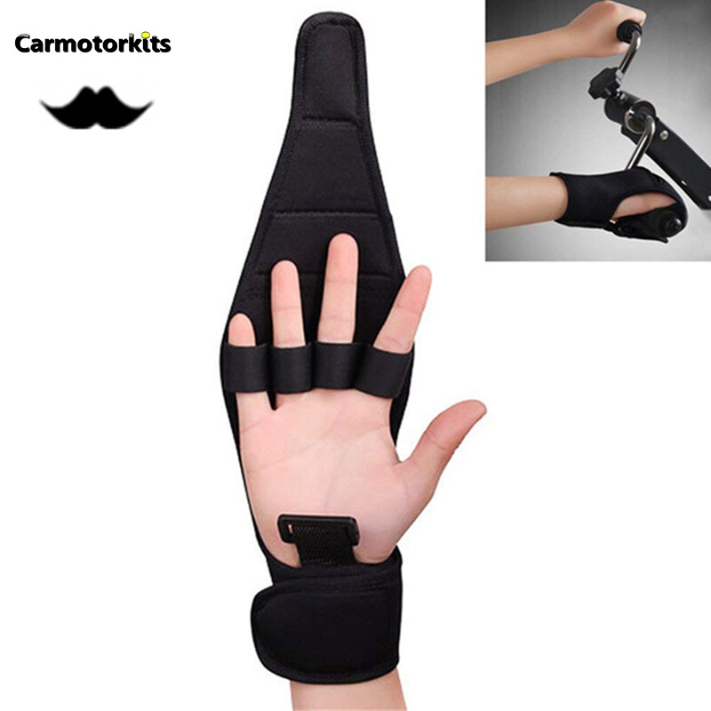 Rehabilitation Finger Auxiliary Gloves Brace Anti Spasticity Splint Finger Hand Recovery Grip Impairment Fixed Hand Fist Stroke Hemiplegia Training