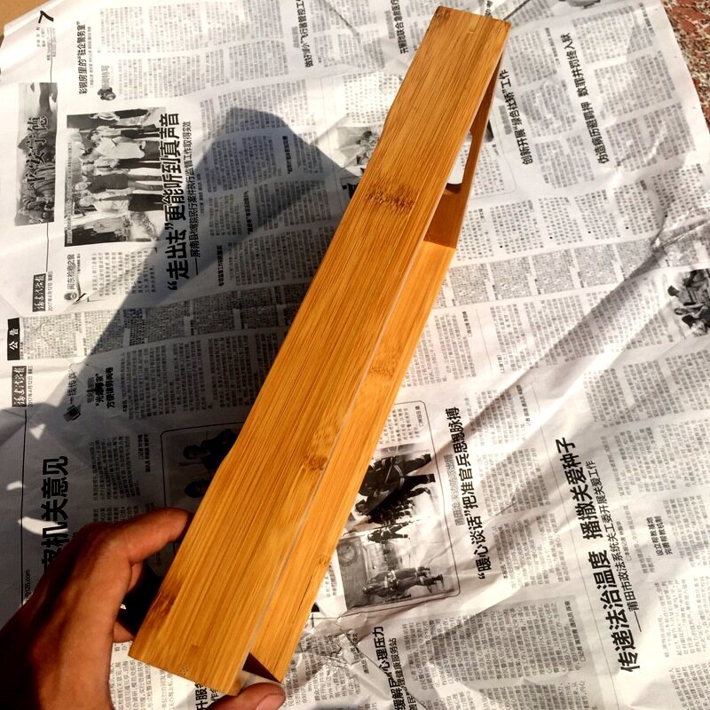 Boutique Household Tea Tray Bamboo Tray Rectangular Chinese Solid Wood Tray Tea Cup Tray Tea Set Bamboo Tea-Tray