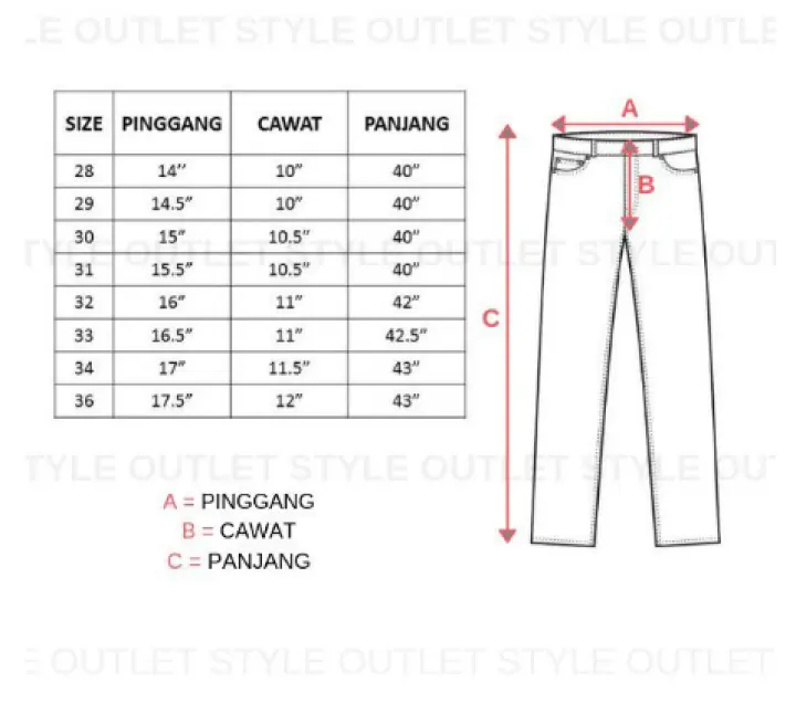cheap monday jeans size chart