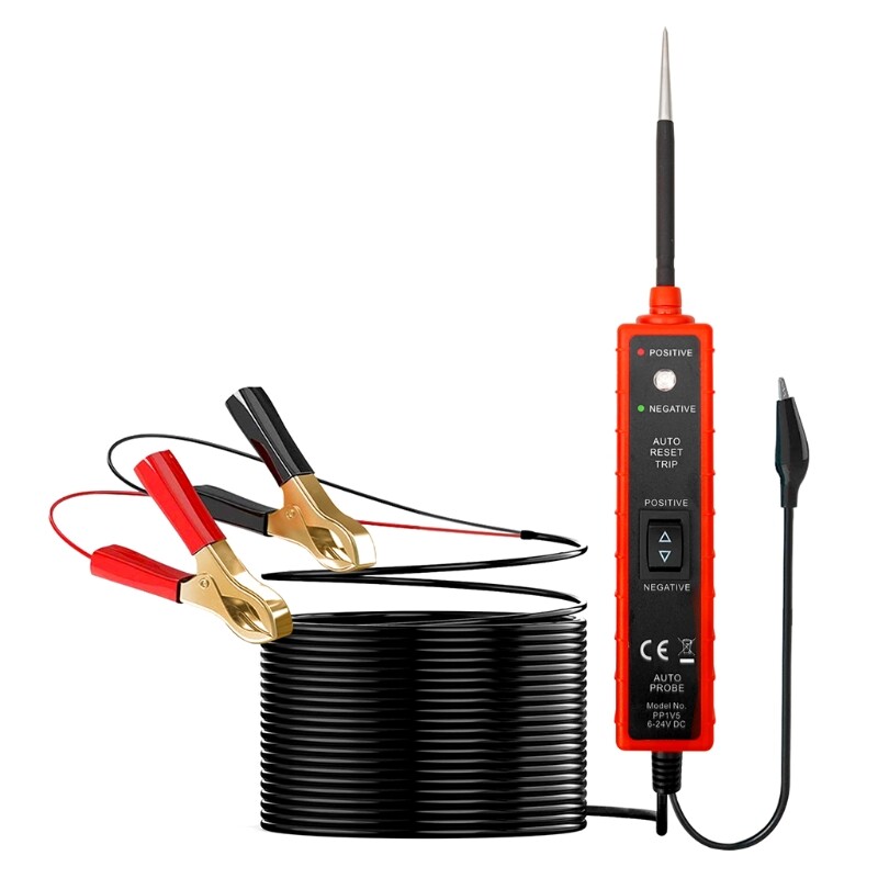 Car Electric Circuit Tester Vehicle Diagnostic Testing Tool Digital Voltage Tester with Short-circuit Protection
