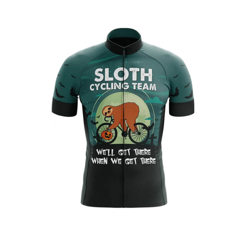 SLOTH Cartoon Cycling Jerseys Anti-UV Men Women Bicycle Cycling