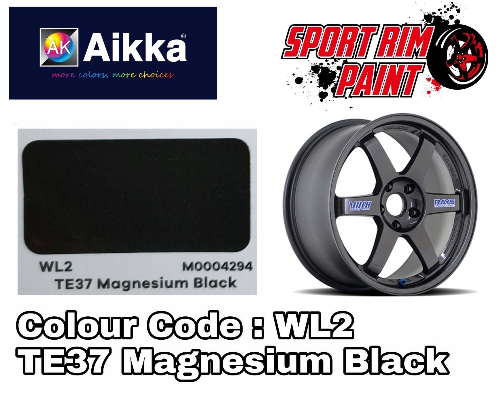AIKKA Sport Rim Paint / VIRCOAT Sport Rim / Motor Car Paint 1Liter Lazada