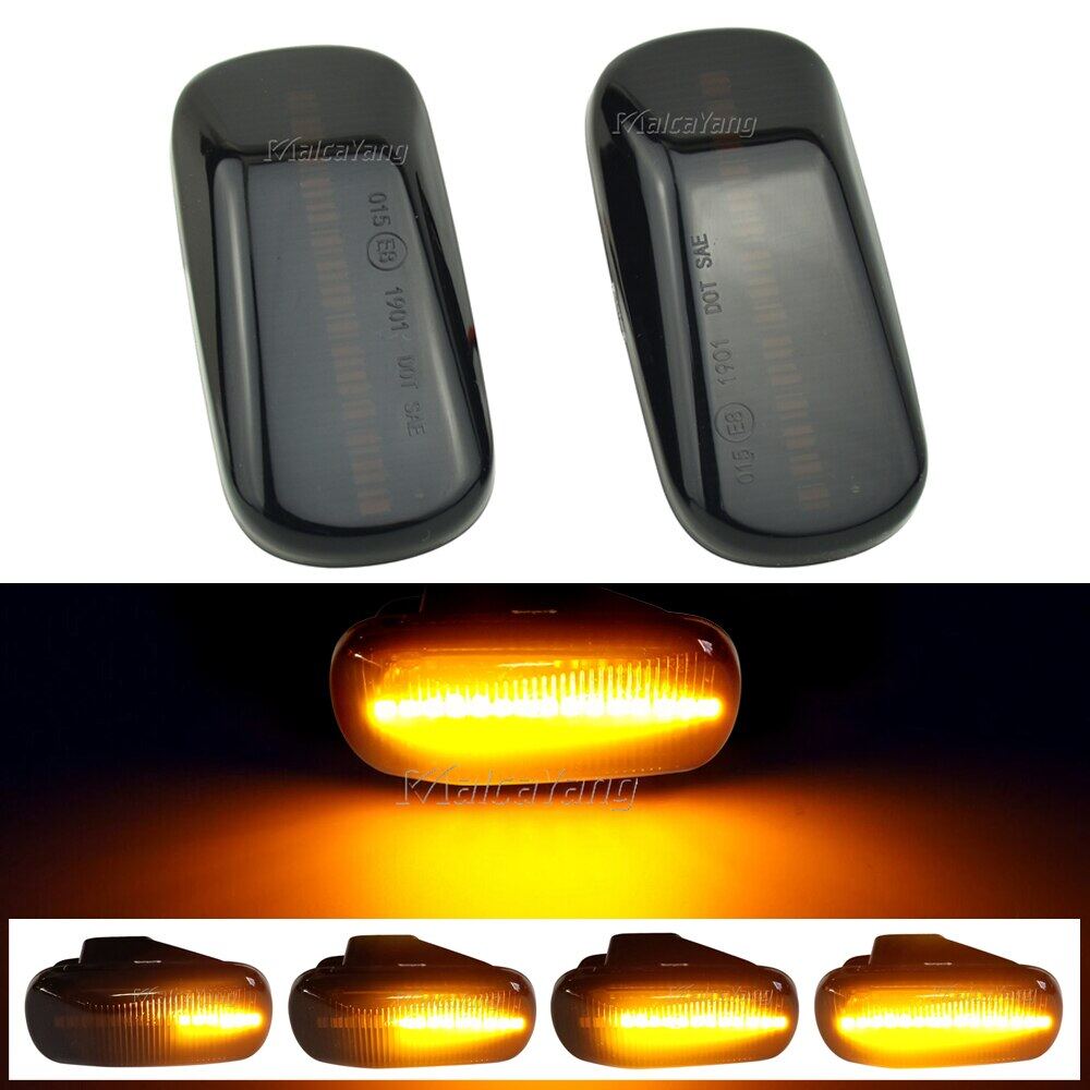 Dynamic Turn Signal Blinker Sequential Side Mirror Flasher For Honda ...