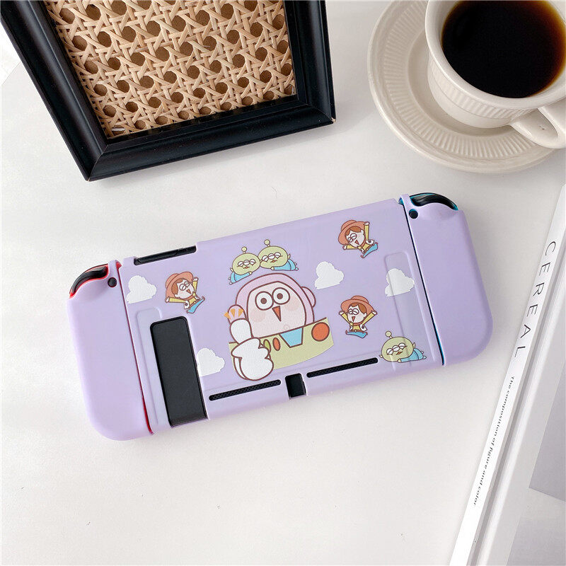 Case For Nintendo Switch /Switch OLED/Switch Lite Soft TPU Split Protective Case Cover Cute Cartoon Anti-Scratch Casing Nintendo Switch/Switch OLED/Switch Lite Case