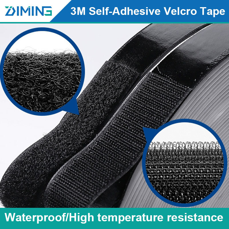 VELCRO NEW PRETO COM 3M - VELCRO DO BRASIL