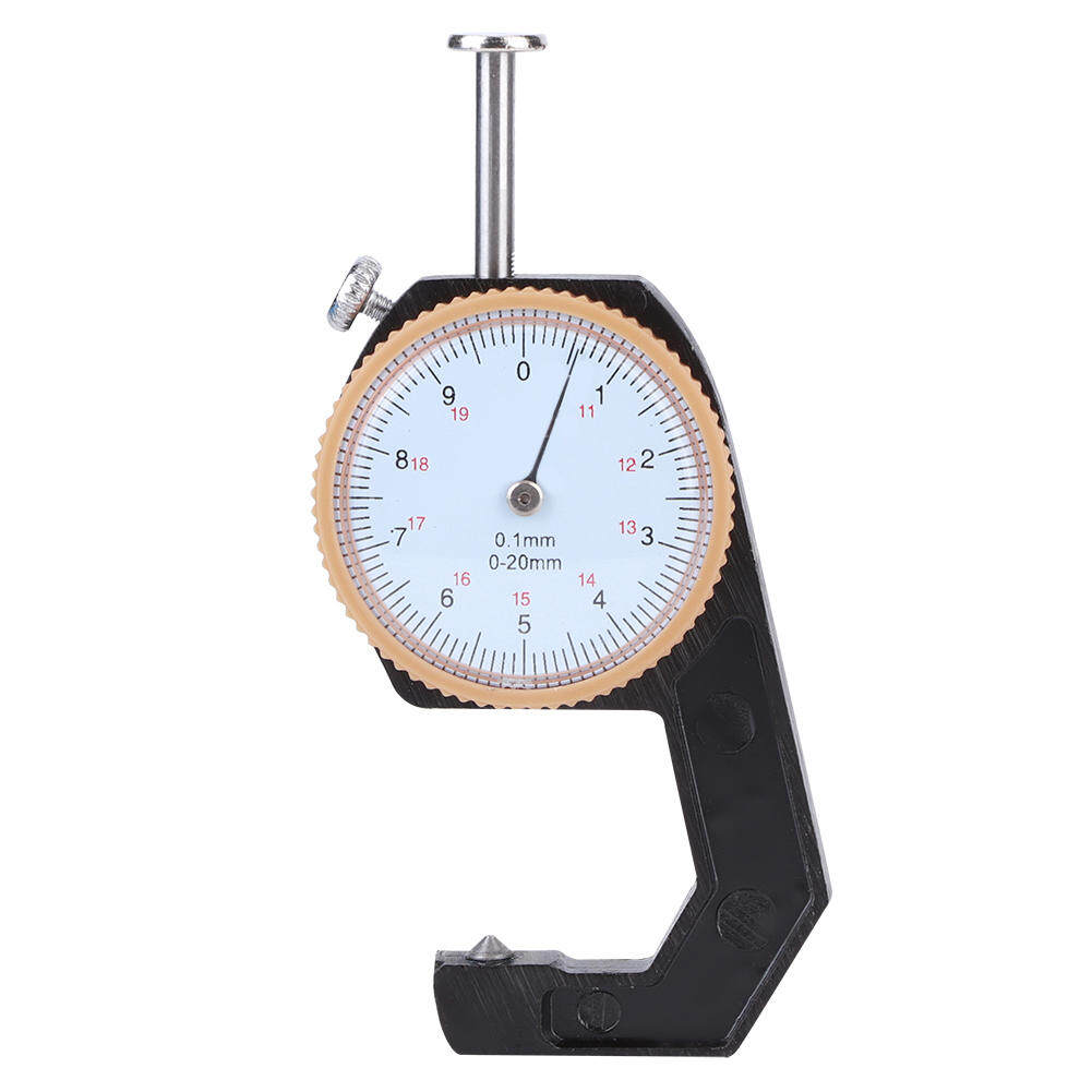 Máy Đo Độ Dày Vòng Quay Số Chính Xác Công Cụ Đo Đầu Nhọn Bằng Phẳng Phạm Vi 0 20 Mm