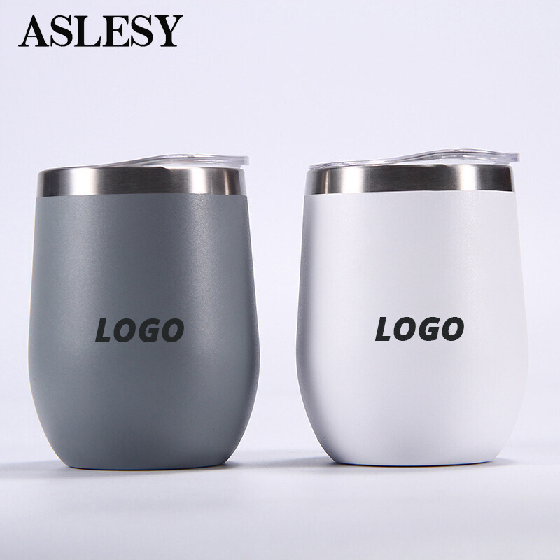 Cốc Logo Tùy Chỉnh Chai Nước Vỏ Trứng Cốc Cách Nhiệt Hai Lớp Bằng Thép