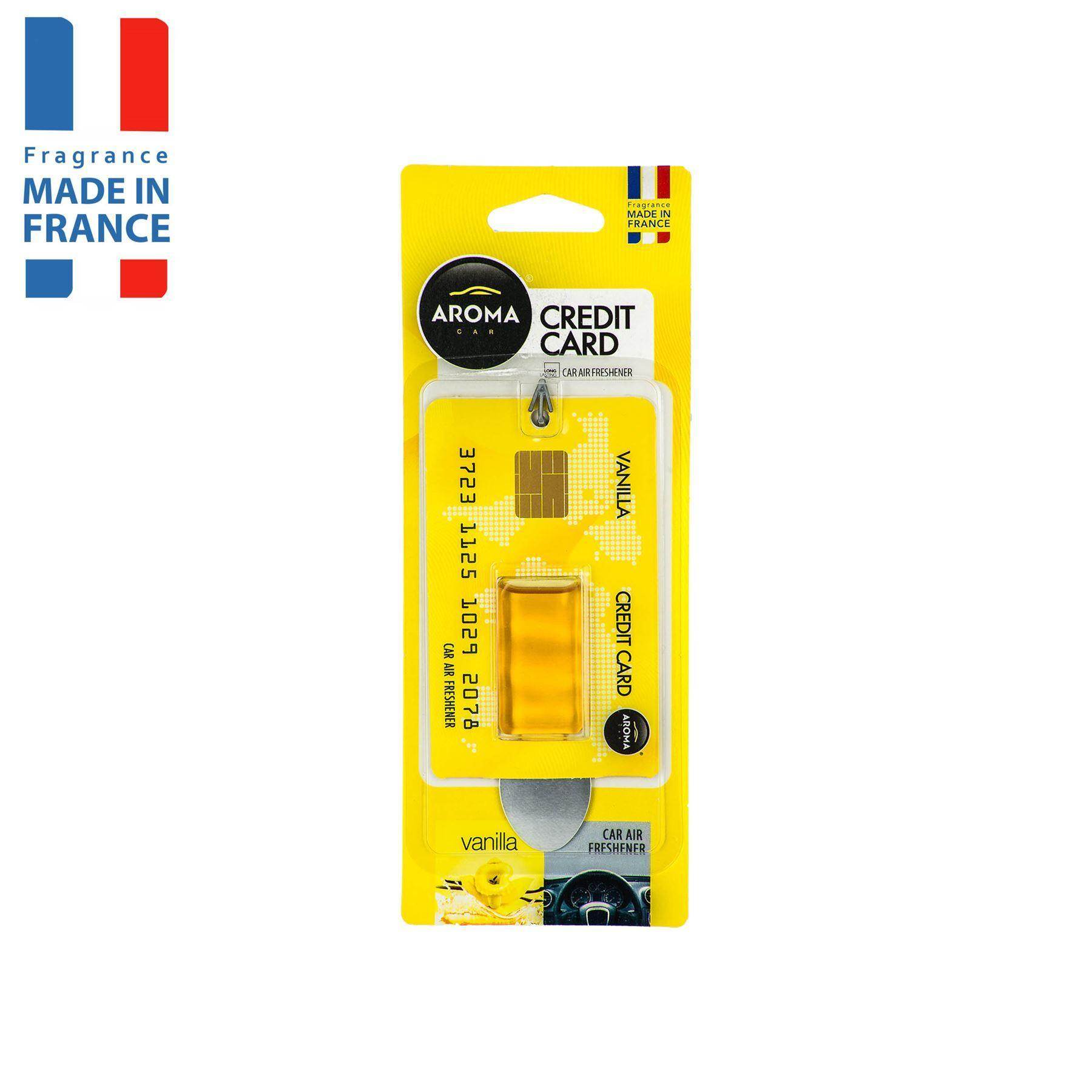Aroma Credit Card Car Air Freshener (Vanila) Lazada