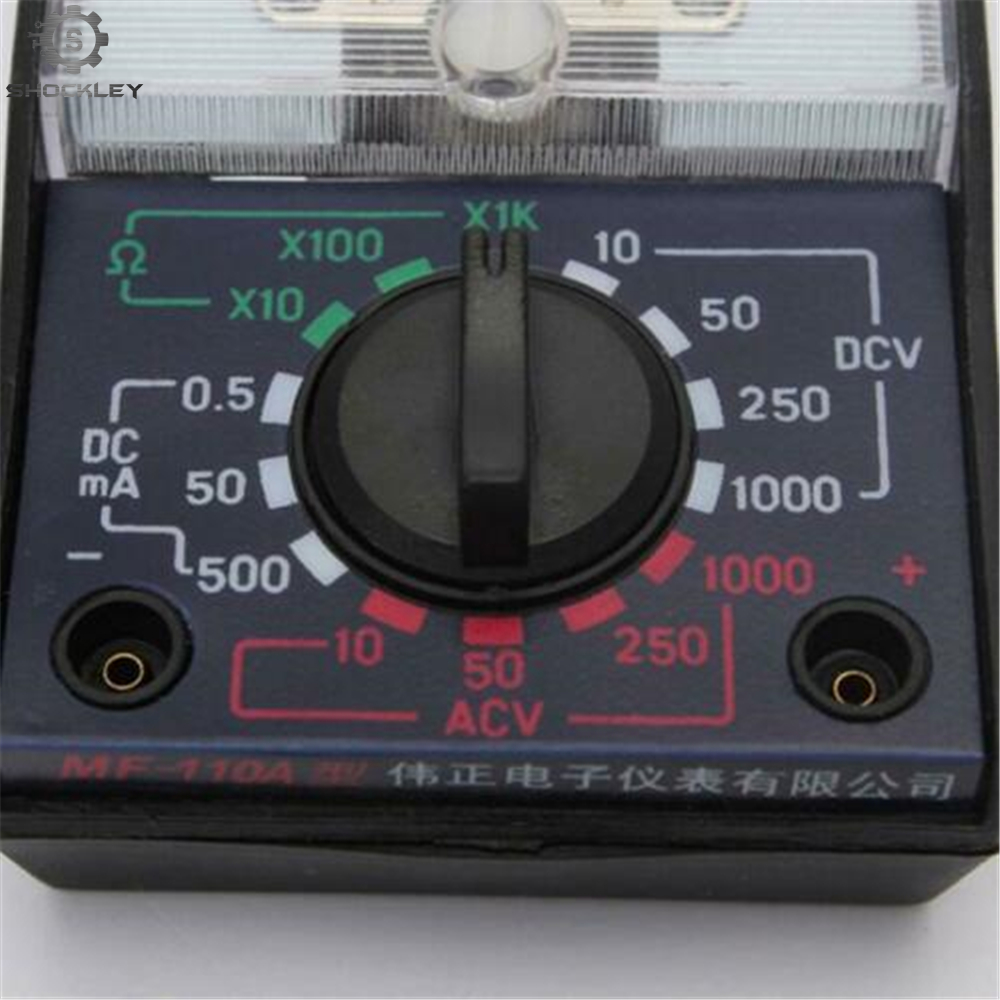 Shockley Pocket Small Mini Portable Student Household Handheld 110a Pointer Voltage Multimeter