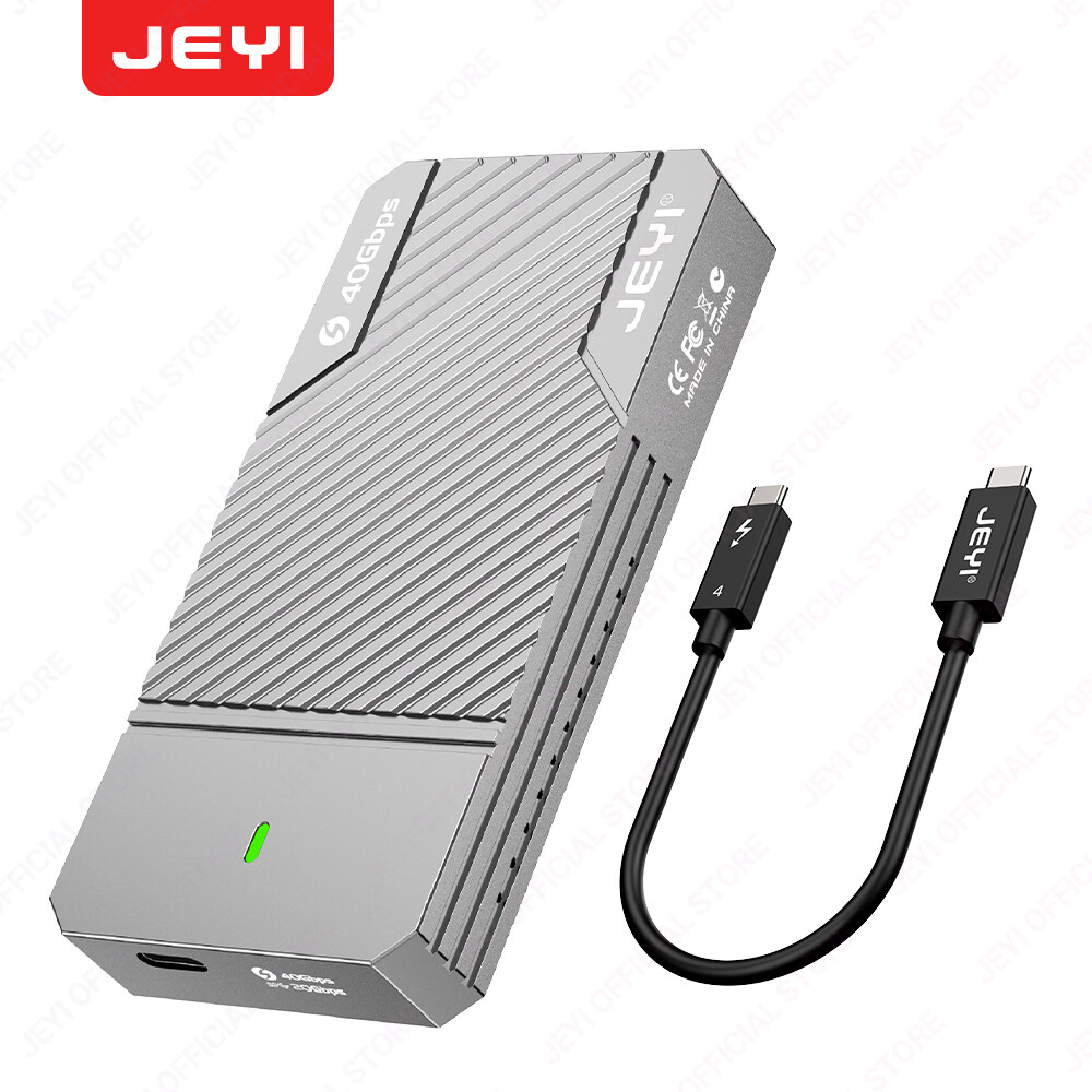 JEYI 40Gbps USB NVMe SSD Enclosure M2 To Type-c Solid