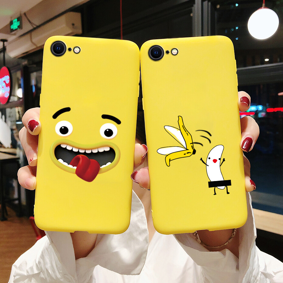 Phone Case for iPhone SE 2020 / iPhone 7 / iPhone 8 Casing Cute Silicon Back Cover Soft TPU Bumper Case