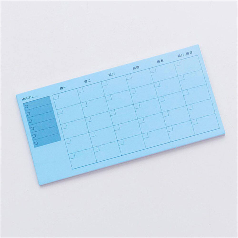 MMLUCK Small Notes Copybook Plan List School Supplies Notebook Memo Pad Check List Daily Weekly Month Planner