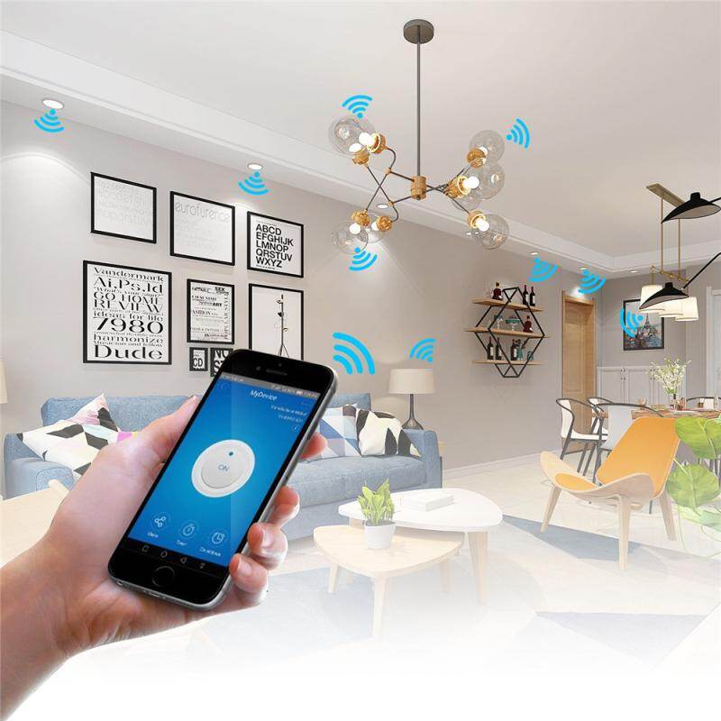 Dueplay Công Tắc Thông Minh Tuya APP Bộ Ngắt WiFi Mô-đun Rơ Le Hẹn Giờ Gắn Tường Điều Khiển Từ Xa Goo Gle Home Amazon Alexa