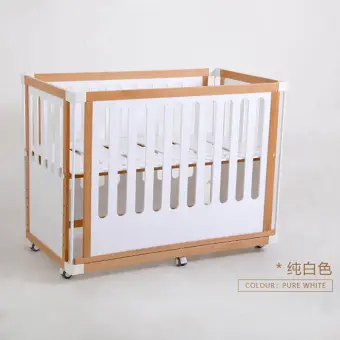 wooden crib lazada