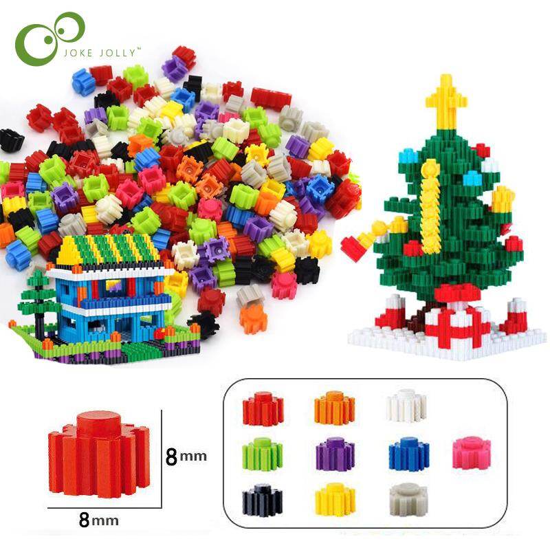 1000/500Pcs DIY Creative Bricks Bulk Model Figures Educational Kids Toys Building Blocks Mini Diamond Micro Building Blocks