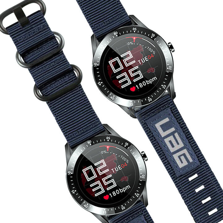 UAG new 22mm nylon watch Band for Samsung watch 3 45mm Galaxy Watch 46mm Sports Strap Samsung Gear S3 Frontier/Classic for Huawei Watch GT 2 46mm/2e for Amazfit GTR 47mm