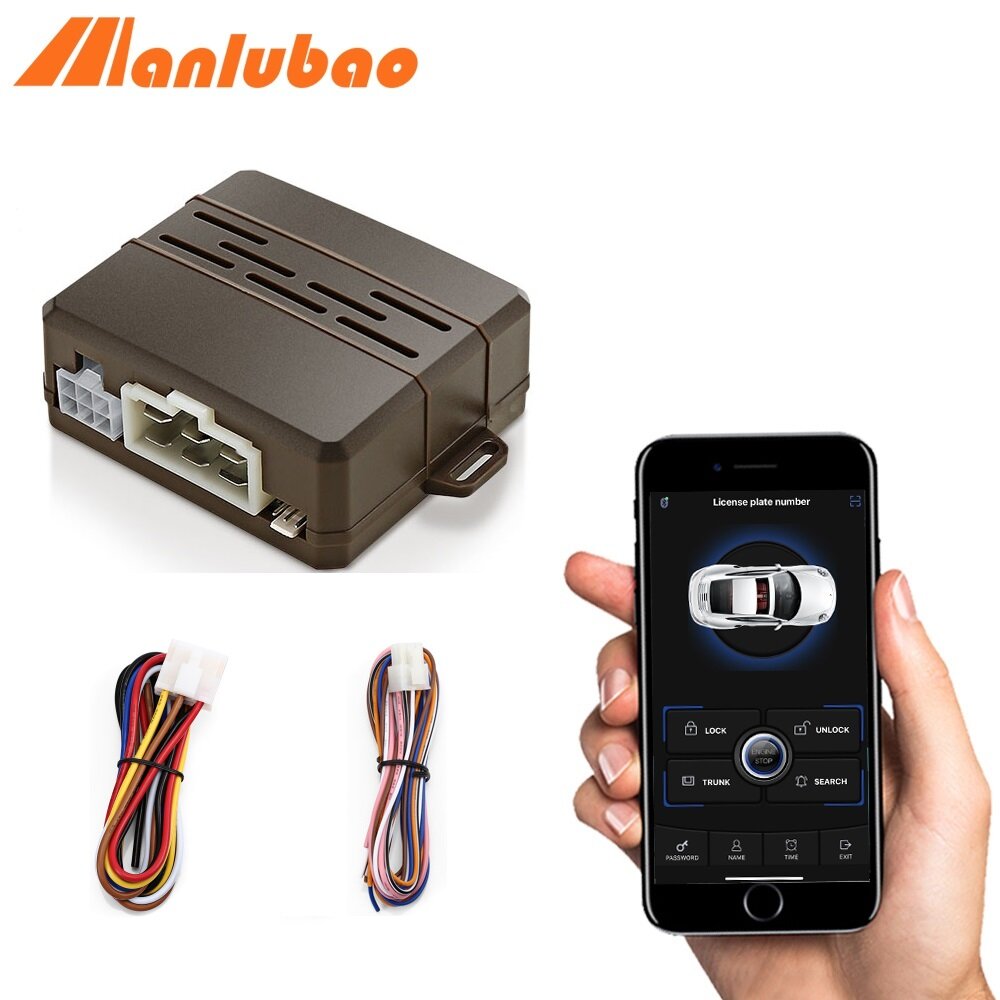 Auto Smart A1-Hệ Thống Mở Xe Ô Tô Không Cần Chìa Với Báo Động Khóa Chống Trộm Một Chiều Khóa Khởi Động Một Nút Bấm Điều Khiển Từ Xa Ô Tô Starte Universal Cho Tất Cả Các Xe DC 12V
